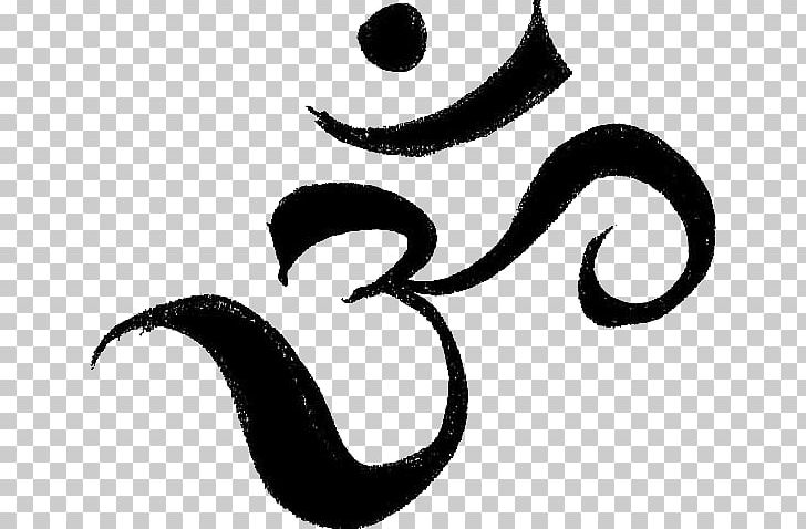 Om Symbol Ohm Hinduism PNG, Clipart, Artwork, Black, Black And White, Buddhism, Calligraphy Free PNG Download