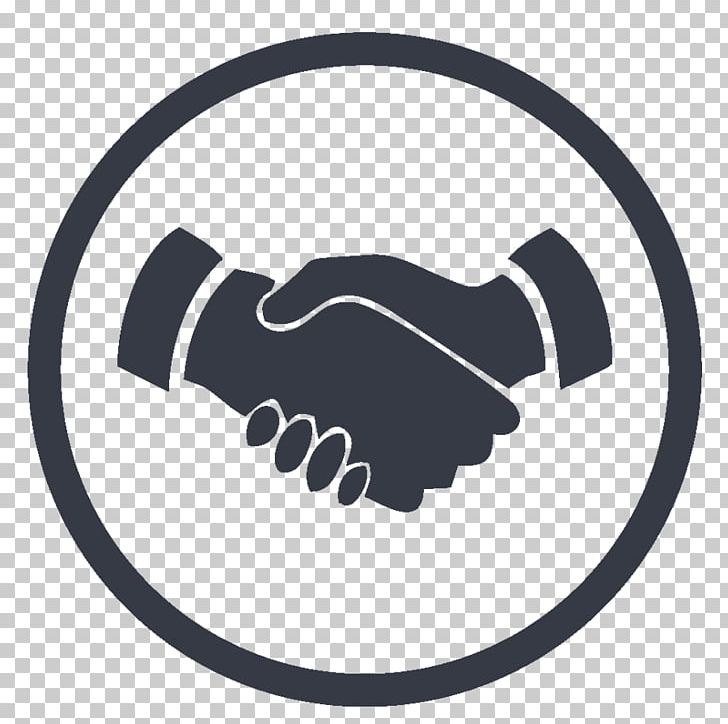 Handshake Computer Icons PNG, Clipart, Black And White, Brand, Circle, Computer Icons, Drawing Free PNG Download