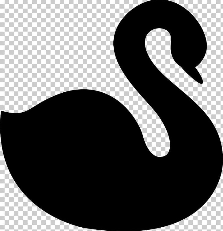 Bird Computer Icons Black Swan PNG, Clipart, Animal, Animals, Beak, Bird, Black And White Free PNG Download