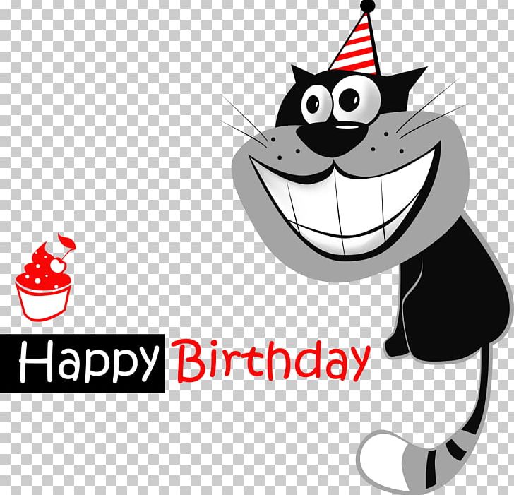 Happy Birthday To You Greeting Card Wish Smile PNG, Clipart, Animals, Anniversary, Carnivoran, Cartoon, Cartoon Character Free PNG Download