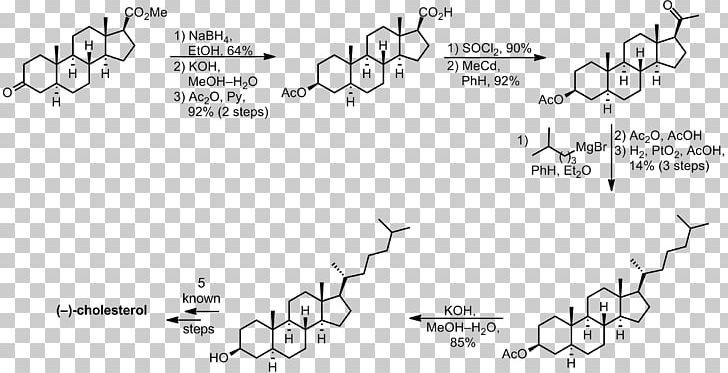 Steroid Hormone Chemical Synthesis Chemistry Cortisone PNG, Clipart, Angle, Area, Black And White, Chemical Synthesis, Chemistry Free PNG Download