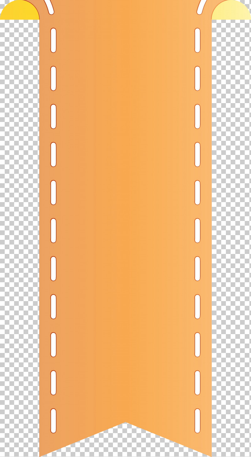 Orange PNG, Clipart, Bookmark Ribbon, Orange, Paint, Rectangle, Watercolor Free PNG Download