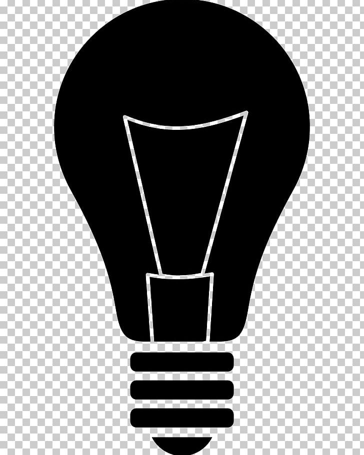 Incandescent Light Bulb Silhouette Lamp PNG, Clipart, Black, Black And White, Bulb, Color, Computer Icons Free PNG Download