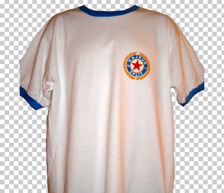 T-shirt HNK Hajduk Split Jersey Sleeve PNG, Clipart, Active Shirt, Blue, Clothing, Color, Dalmatia Free PNG Download