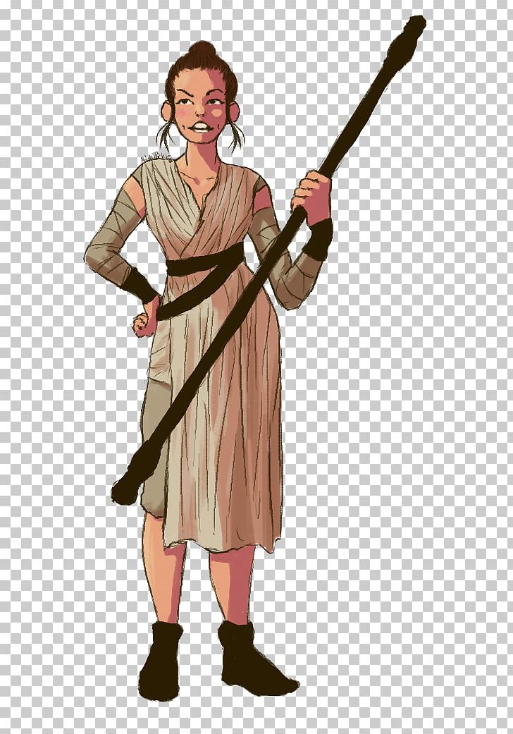 Rey Star Wars Episode VII J.J. Abrams Fan Art PNG, Clipart, Character, Clothing, Cold Weapon, Costume, Costume Design Free PNG Download