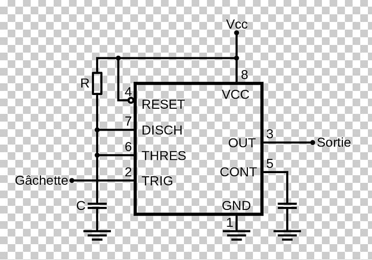 Diode 555 Timer IC Astable Multivibrator Electronics Electronic Circuit PNG, Clipart, 555 Timer Ic, Angle, Area, Auto Part, Circuit Component Free PNG Download