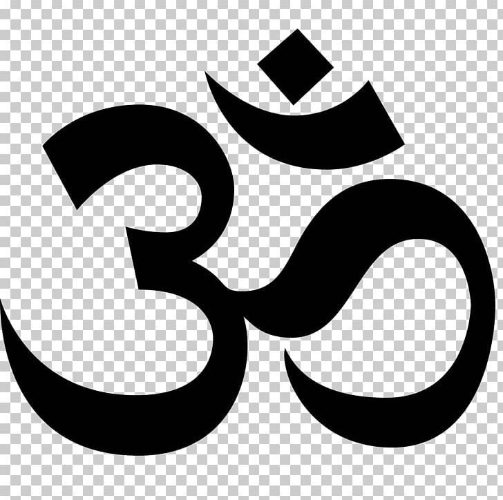 Om Symbol PNG, Clipart, Artwork, Black And White, Brand, Cdr, Circle Free PNG Download