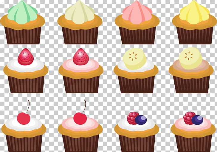 Cupcake Muffin Ice Cream Tart PNG, Clipart, Baking, Buttercream, Byte, Cake, Chocolate Free PNG Download