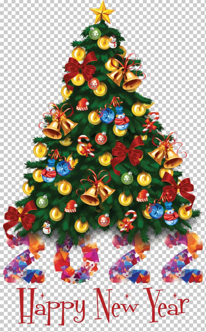 Happy New Year 2022 2022 New Year 2022 PNG, Clipart, Christmas Day, Christmas Eve, Christmas Tree, Congratulations, Drawing Free PNG Download