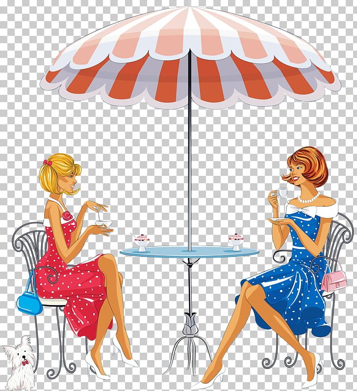 Coffee Tea Cartoon Illustration PNG, Clipart, Afternoon, Afternoon Tea, Beautiful, Beauty Salon, Chat Free PNG Download