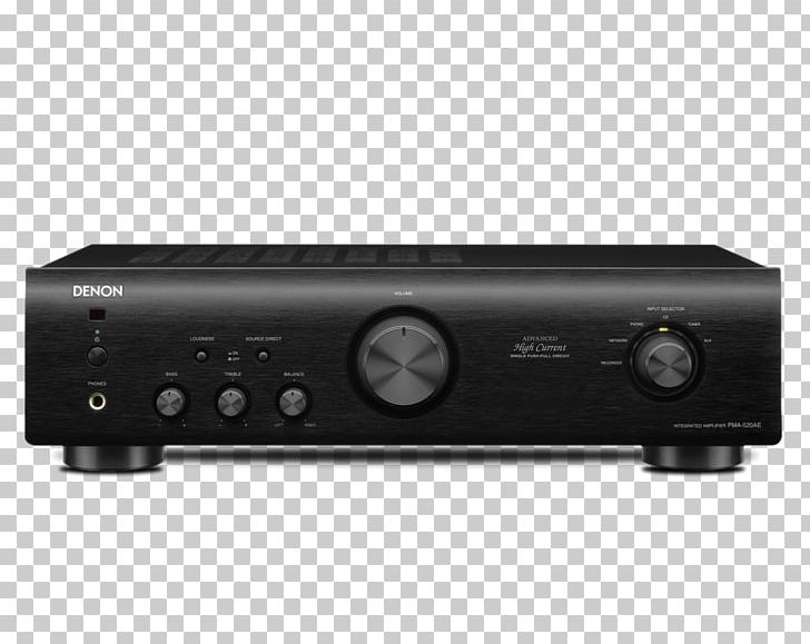 Denon PMA 720AE Audio Power Amplifier Integrated Amplifier AV Receiver PNG, Clipart, Amplifier, Audio, Audio Equipment, Audio Power Amplifier, Audio Receiver Free PNG Download