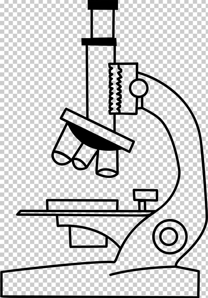 Microscope Black And White PNG, Clipart, Angle, Art, Black And White, Computer Icons, Diagram Free PNG Download