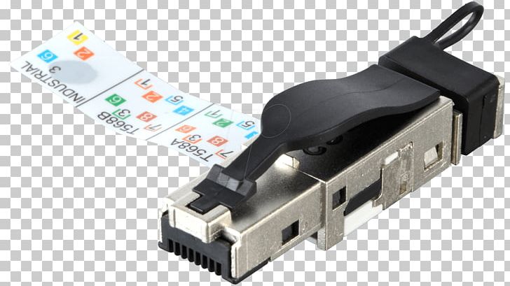 Electrical Connector Registered Jack Category 6 Cable Twisted Pair RJ-45 PNG, Clipart, Cable, Cat, Category 6 Cable, Circuit Diagram, Class F Cable Free PNG Download