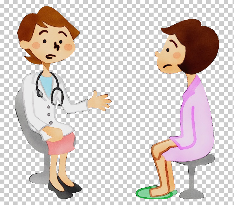 Cartoon Sharing Conversation Physician Pediatrics PNG, Clipart, Cartoon, Child, Conversation, Gesture, Health Care Provider Free PNG Download