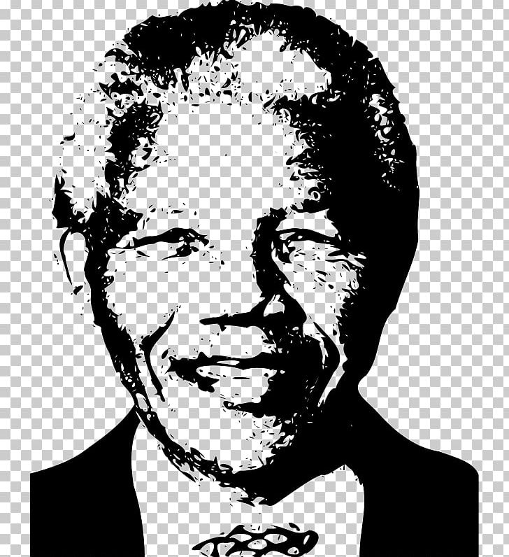 Nelson Mandela Qunu PNG, Clipart, Art, Black And White, Computer Icons, Face, Facial Hair Free PNG Download