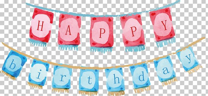 Birthday Party Watercolor Painting PNG, Clipart, Atmosphere, Banner, Birthday Card, Birthday Invitation, Brand Free PNG Download