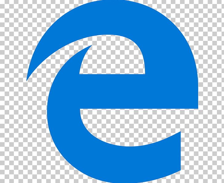 Microsoft Edge Logo Blue