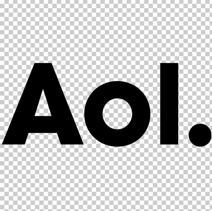 Logo AOL Mail Brand PNG, Clipart, Angle, Aol, Aol Mail, Area, Black And White Free PNG Download