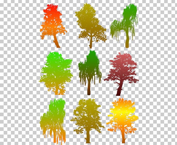 Tree Silhouette Illustration PNG, Clipart, Autumn, Autumn Tree, Branch, Cartoon, Cedar Free PNG Download