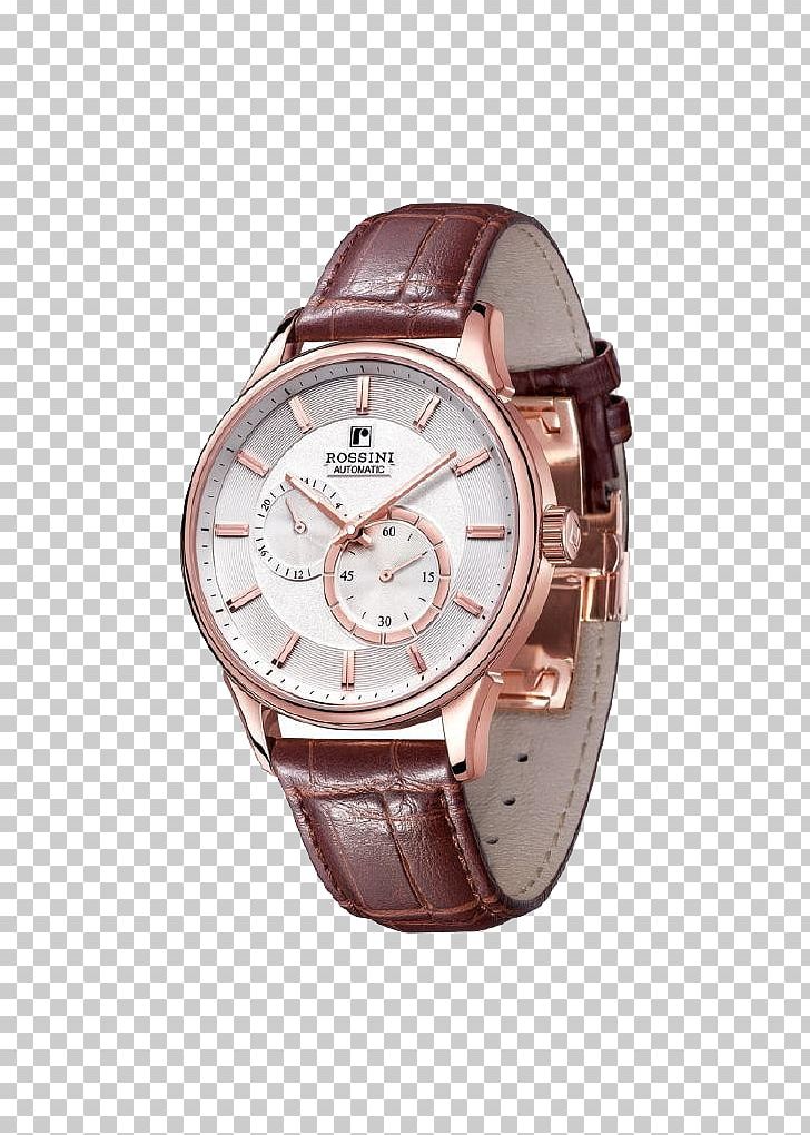 China Watch Rossini Brand Patek Philippe & Co. PNG, Clipart, Accessories, Automatic Watch, Brown, Fashion, Fashion Watch Free PNG Download
