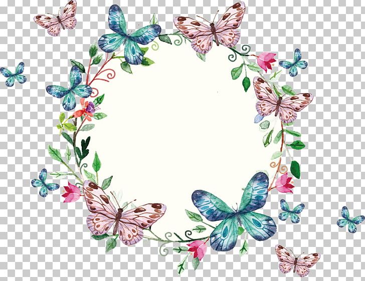 Frames Butterfly Scrapbooking Paper PNG, Clipart, Butterfly, Paper, Picture Frames, Scrapbooking Free PNG Download