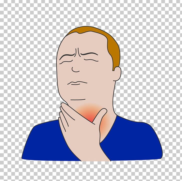 Neck Sore Throat Cartoon PNG, Clipart, Arm, Cervical Vertebrae, Cheek, Chin, Communication Free PNG Download