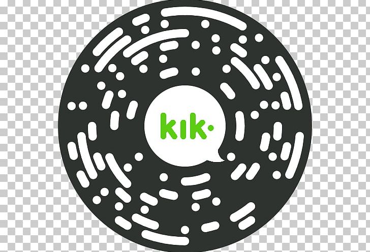 Kik Messenger Facebook Messenger QR Code Instant Messaging Message PNG, Clipart, Area, Auto Part, Brand, Circle, Code Free PNG Download