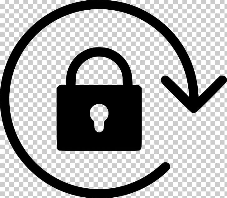Lock Screen Computer Icons Font PNG, Clipart, Area, Black And White, Brand, Circle, Computer Free PNG Download