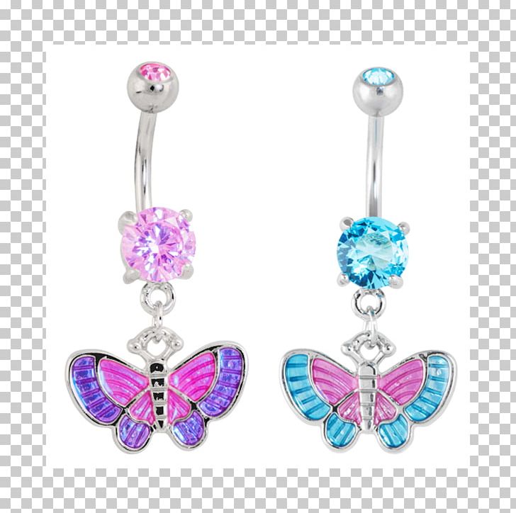 Earring Gemstone Body Jewellery PNG, Clipart, Body Jewellery, Body Jewelry, Butterfly, Earring, Earrings Free PNG Download