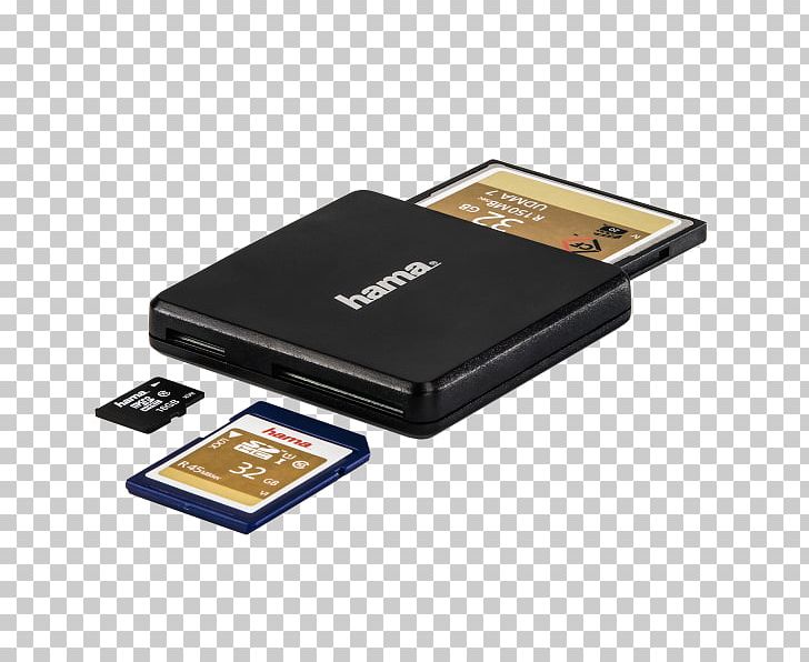 Memory Card Readers Secure Digital MicroSD USB On-The-Go PNG, Clipart, Card Reader, Electronic Device, Electronics, Electronics Accessory, Hama Photo Free PNG Download