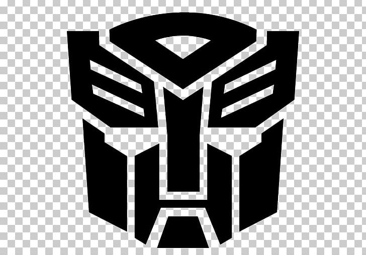 autobots logo black and white