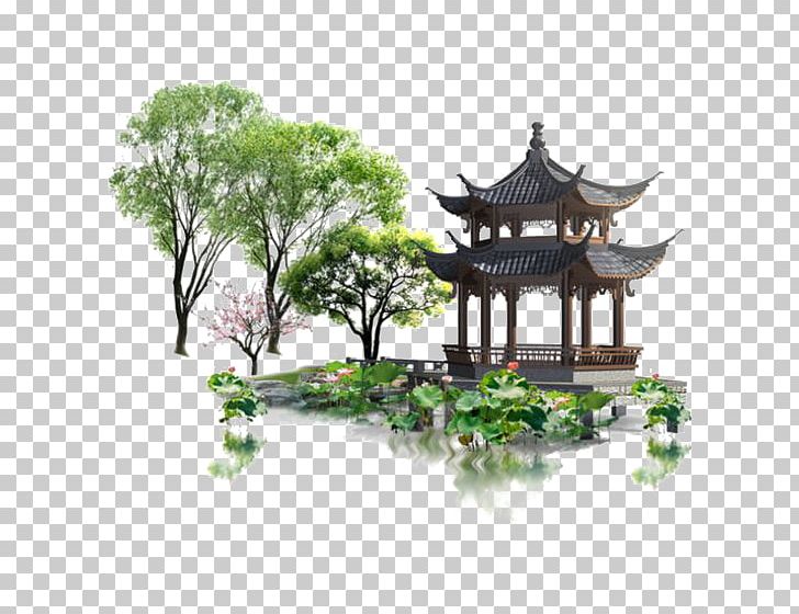 Chinese Garden PNG, Clipart, Background Green, Branch, Chinese, Chinese Architecture, Chinese Border Free PNG Download