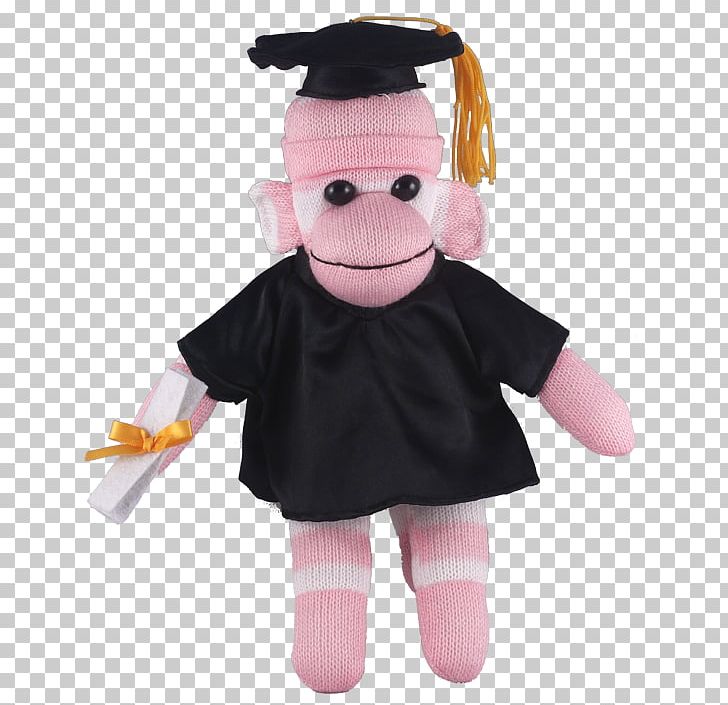 Stuffed Animals & Cuddly Toys Plush Doll Textile PNG, Clipart, Cap, Doll, Graduation Ceremony, Monkey, Photography Free PNG Download