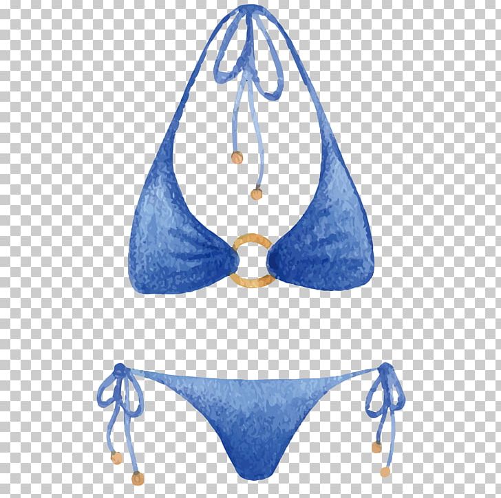 Women's blue underwear transparent background PNG clipart