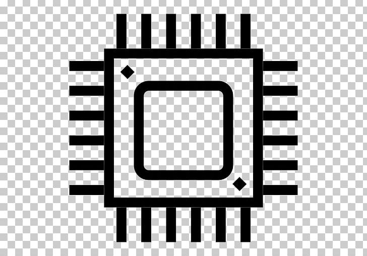 Central Processing Unit Computer Icons Integrated Circuits & Chips PNG, Clipart, Area, Black And White, Brand, Central Processing Unit, Chip Free PNG Download