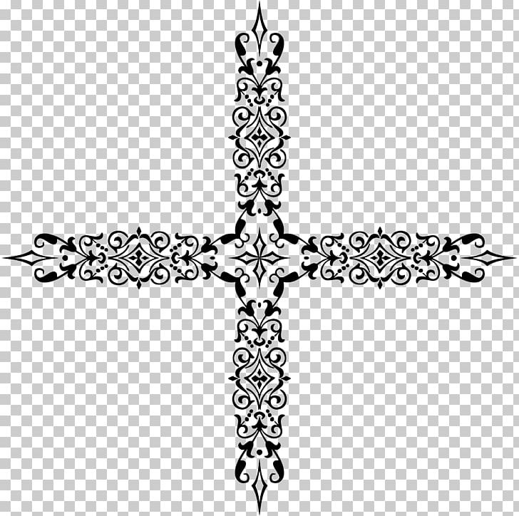 Christian Cross PNG, Clipart, Art, Black And White, Body Jewelry, Christian Cross, Clip Art Free PNG Download