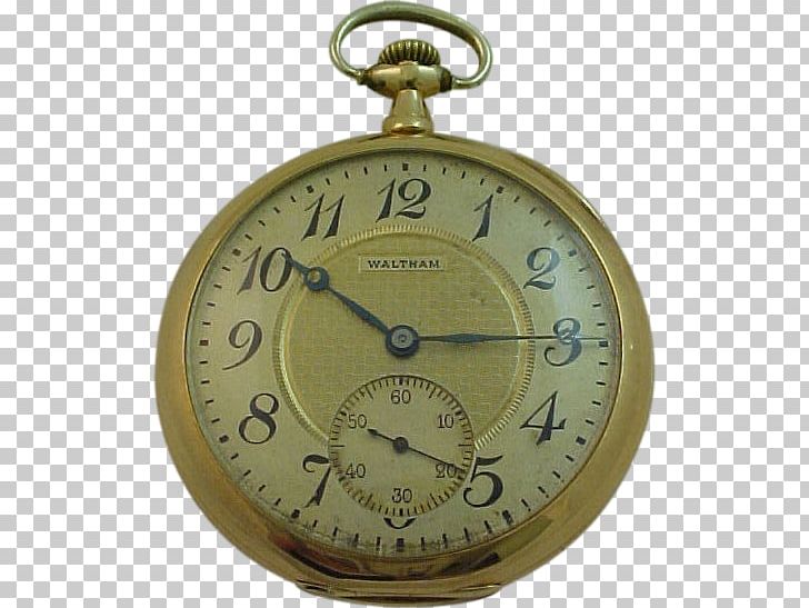 Waltham Watch Company Clock Pocket Watch PNG, Clipart, 14 K, Accessories, Antique, Brass, Clock Free PNG Download