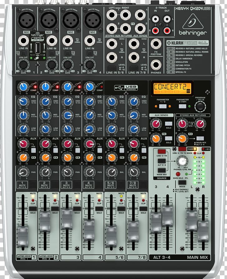 Microphone Audio Mixers Behringer Dynamic Range Compression PNG, Clipart, Audio, Audio Equipment, Audio Mixers, Audio Receiver, Behringer Free PNG Download