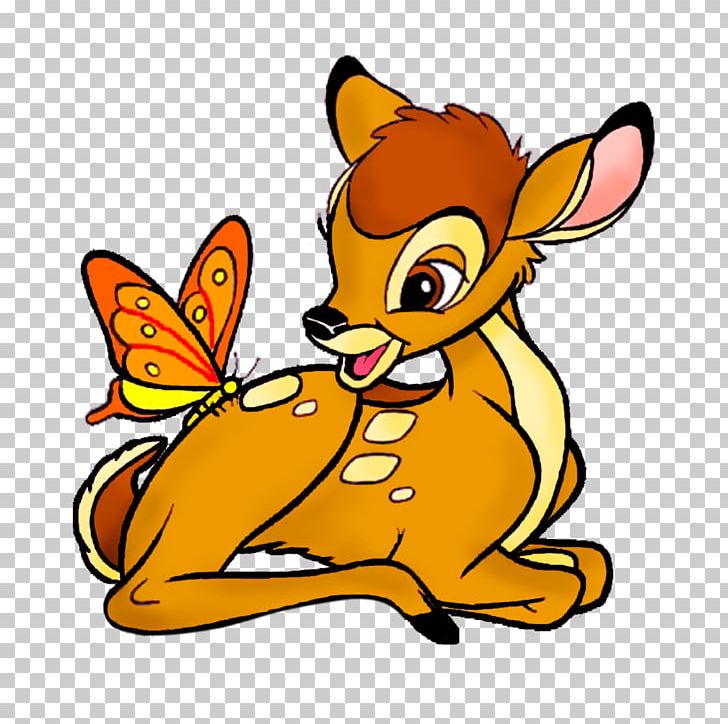 Thumper Great Prince Of The Forest Faline PNG, Clipart, Animation, Artwork, Bambi, Butterfly, Carnivoran Free PNG Download
