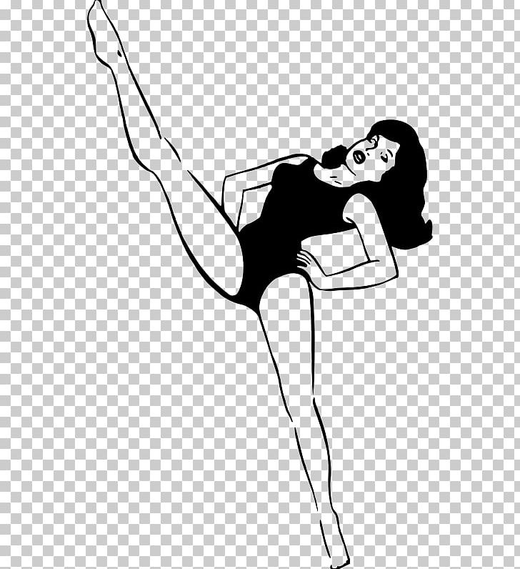 Black And White Woman Exercise PNG, Clipart, Arm, Art, Artwork, Ballet Dancer, Black Free PNG Download