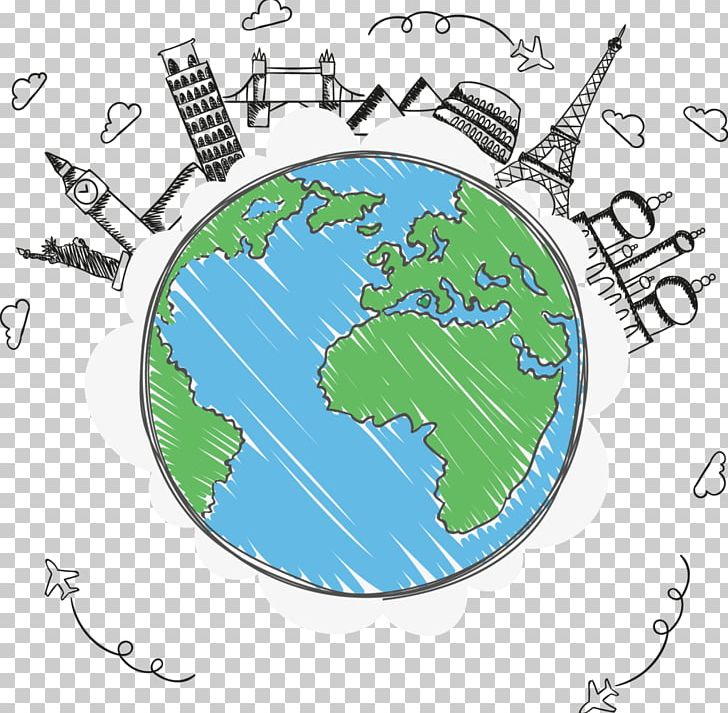 Earth Drawing Travel PNG, Clipart, Area, Art, Calligraphy, Circle, Download Free PNG Download