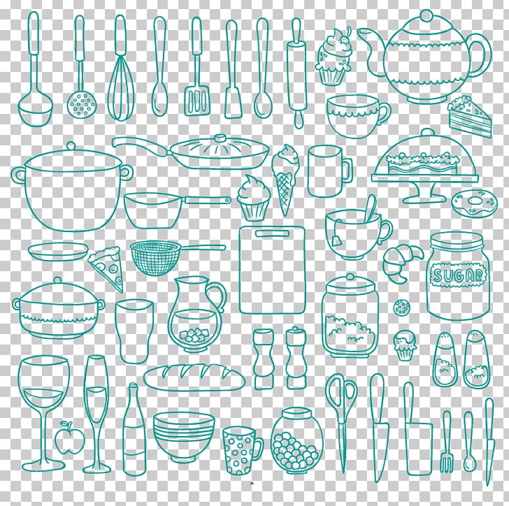 Kitchen Utensil Knife Drawing Kitchenware PNG, Clipart, Area, Black And White, Blender, Diagram, Doodle Free PNG Download