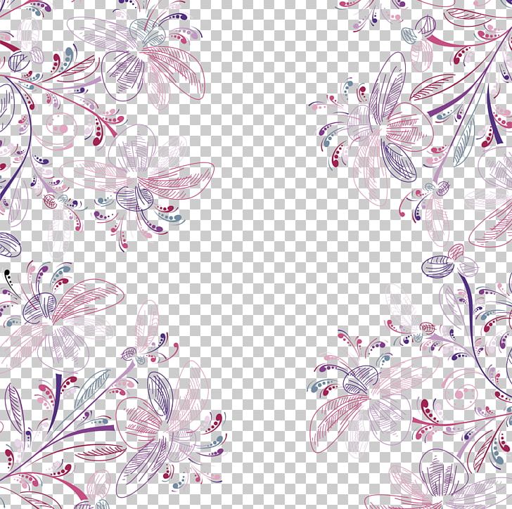 Purple Violet PNG, Clipart, Arc, Blossom, Border, Border Texture, Botany Free PNG Download
