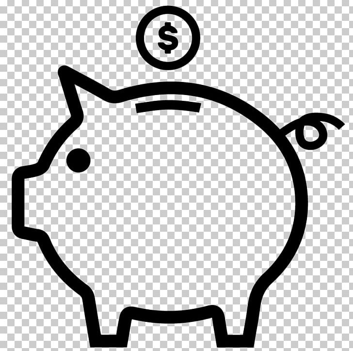 Piggy Bank Money Saving PNG, Clipart, Area, Bank, Bank Money, Black And White, Circle Free PNG Download