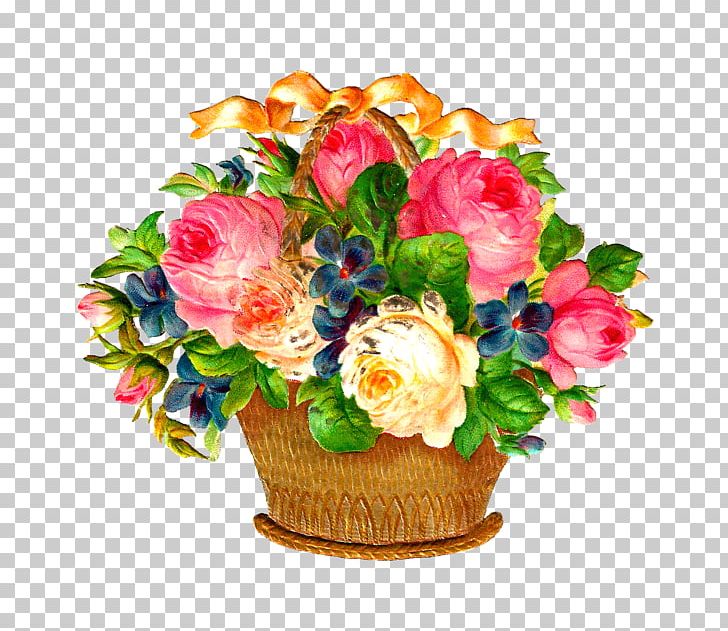 Basket Flower PNG, Clipart, Art, Artificial Flower, Basket, Cut Flowers, Easter Basket Free PNG Download