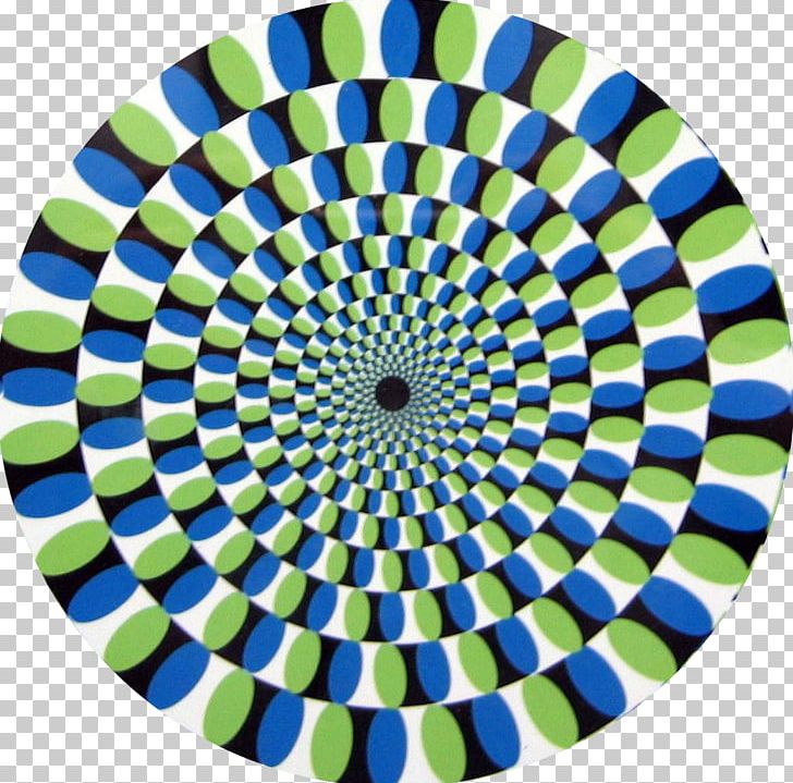 Optical Illusion Illusory Motion Op Art PNG, Clipart, Akiyoshi Kitaoka, Blue, Brain, Circle, Eye Free PNG Download