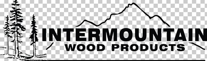 Logo Intermountain Wood Products Tree Brand Font PNG, Clipart, Angle, Area, Black, Black And White, Black M Free PNG Download