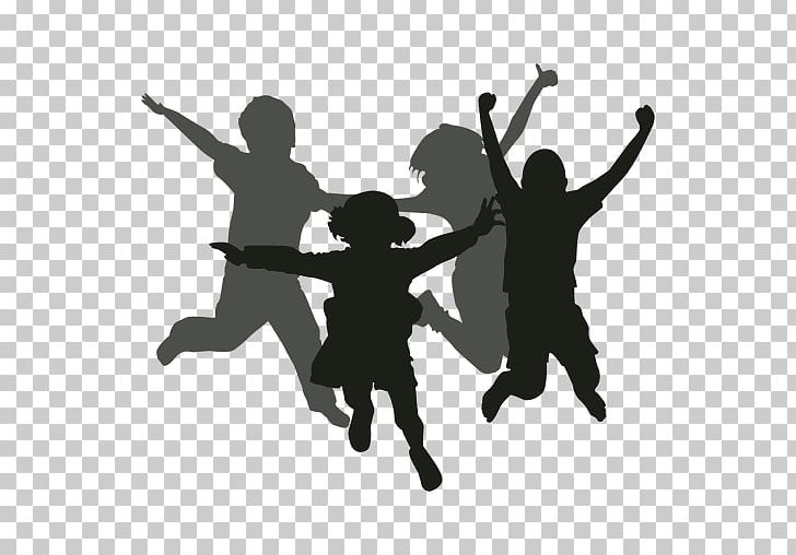 Silhouette Child PNG, Clipart, Animals, Black And White, Child, Dance, Drawing Free PNG Download