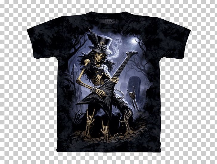 T-shirt Dark Fantasy Death Art PNG, Clipart, Art, Brand, Clothing, Danse Macabre, Dark Fantasy Free PNG Download