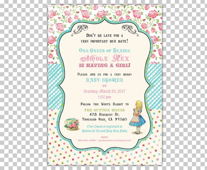 Wedding Invitation Shabby Chic Alice's Adventures In Wonderland PNG, Clipart, Shabby Chic, Wedding Invitation Free PNG Download